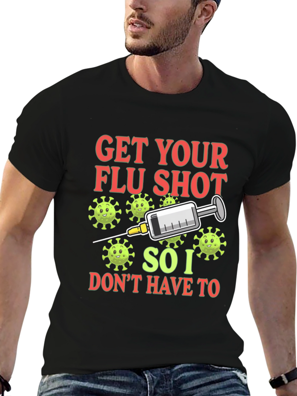 Get Your Flu Shot T-Shirt