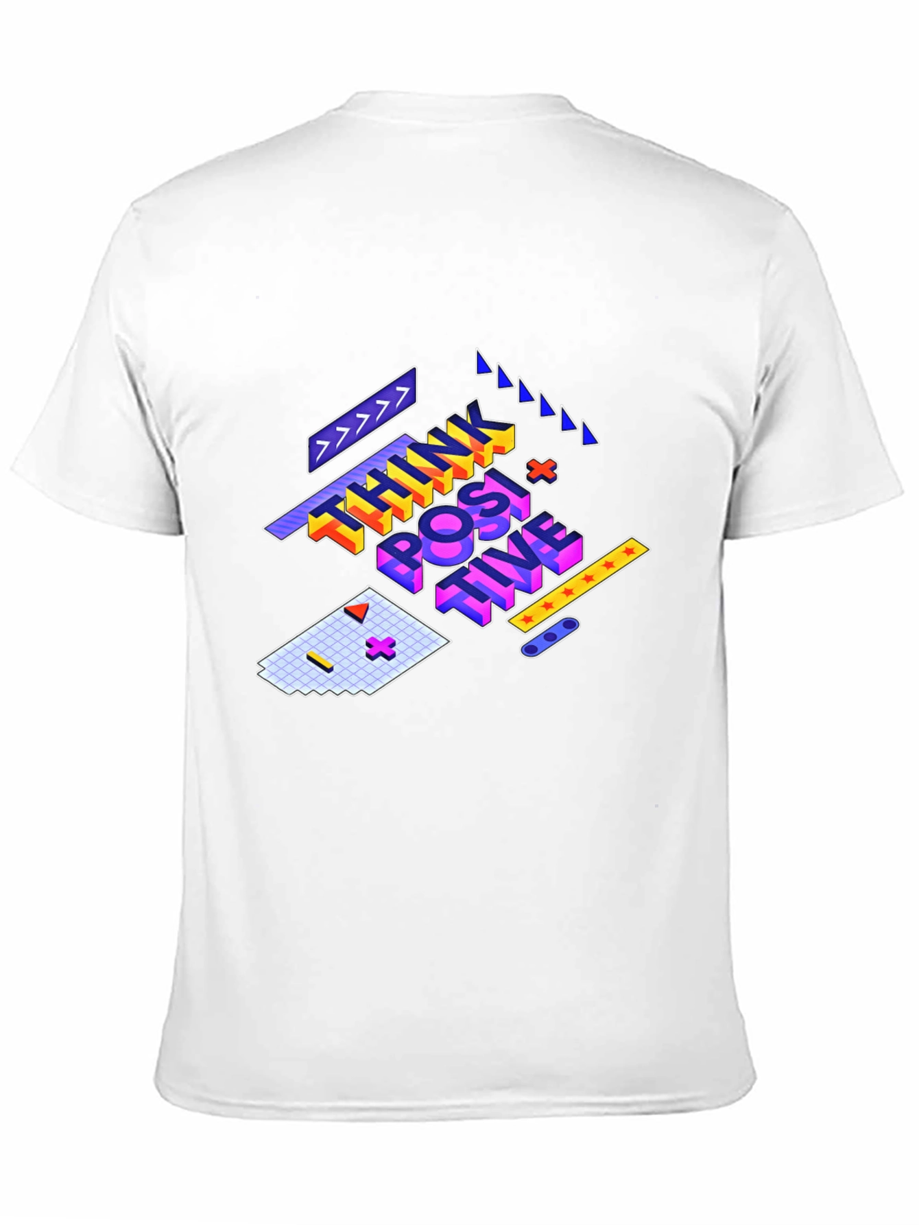 Think Positive Graphic Tee - Black