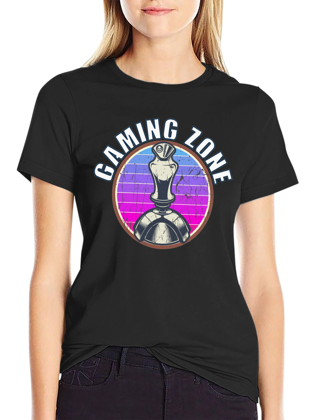 Gaming Zone T-Shirt - Chess Piece Design