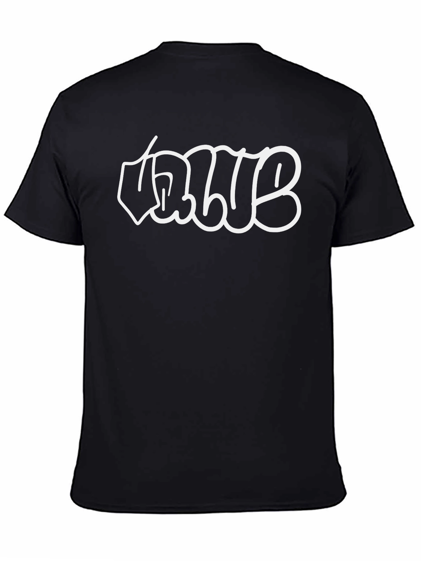Graphic Print Tee - Urban Style Black T-Shirt