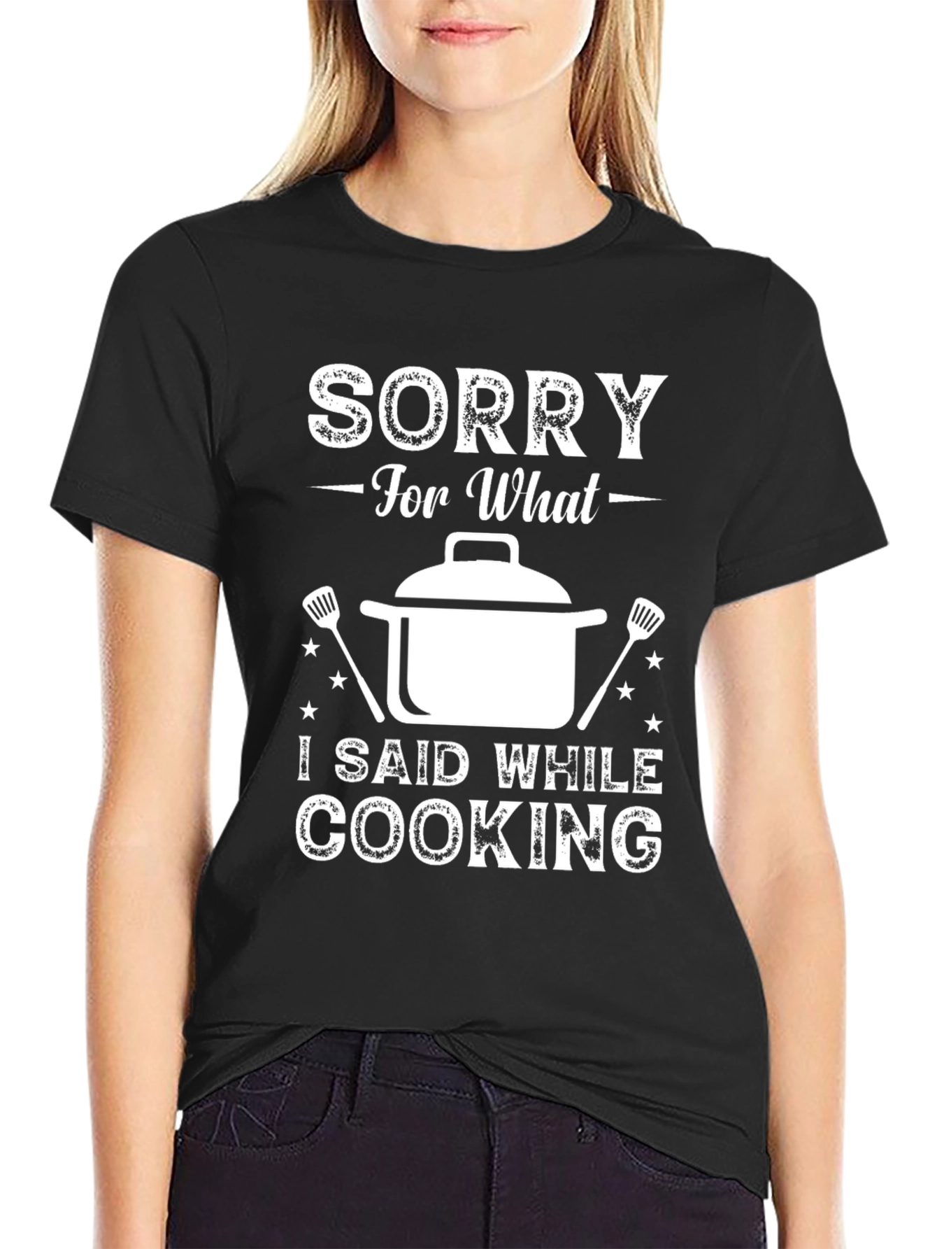 Sorry For What I Said Cooking Graphic Tee