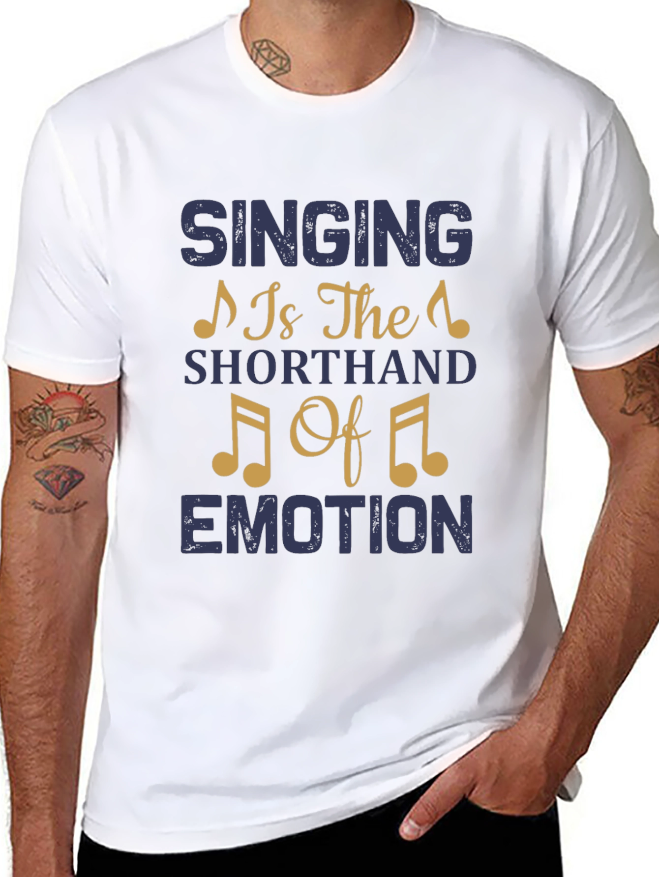 Singing is The Shorthand of Emotion Tee