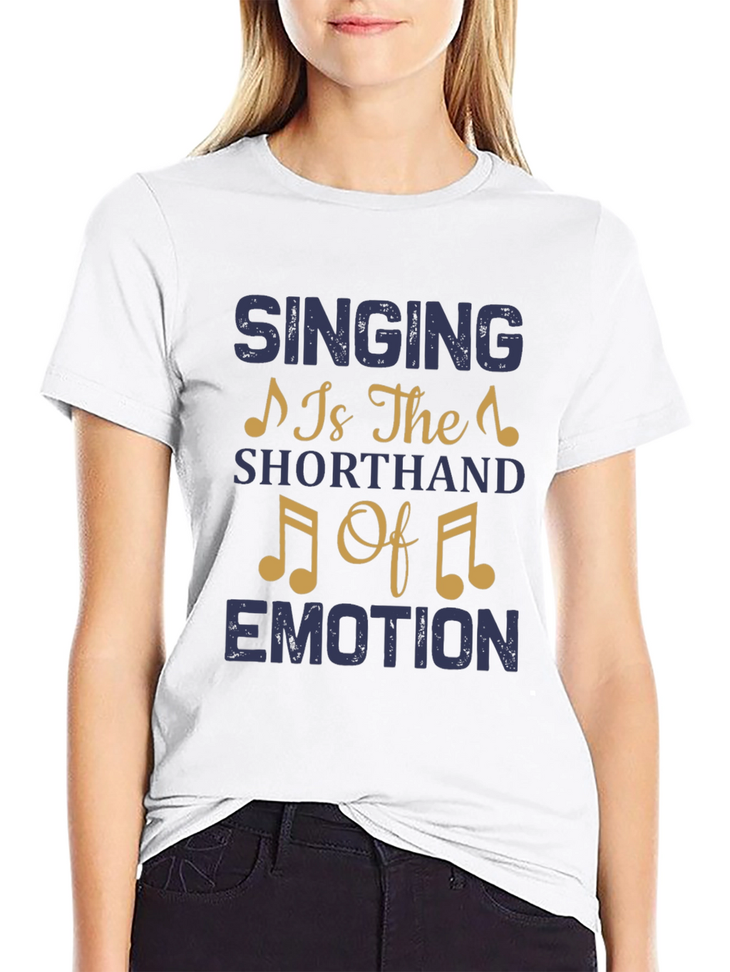 Singing is The Shorthand of Emotion Tee