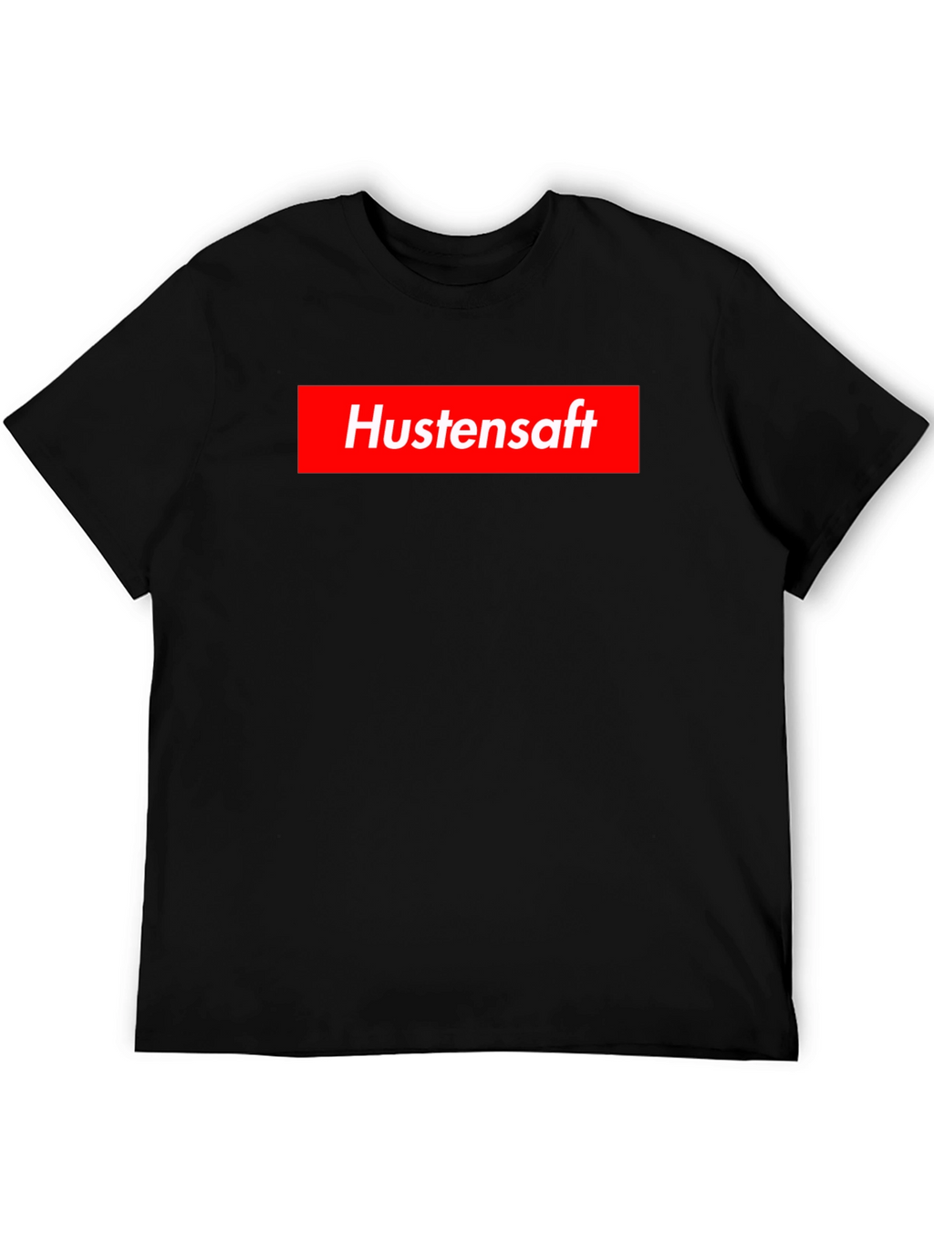 Hustensaft Black T-Shirt - Novelty Graphic Tee