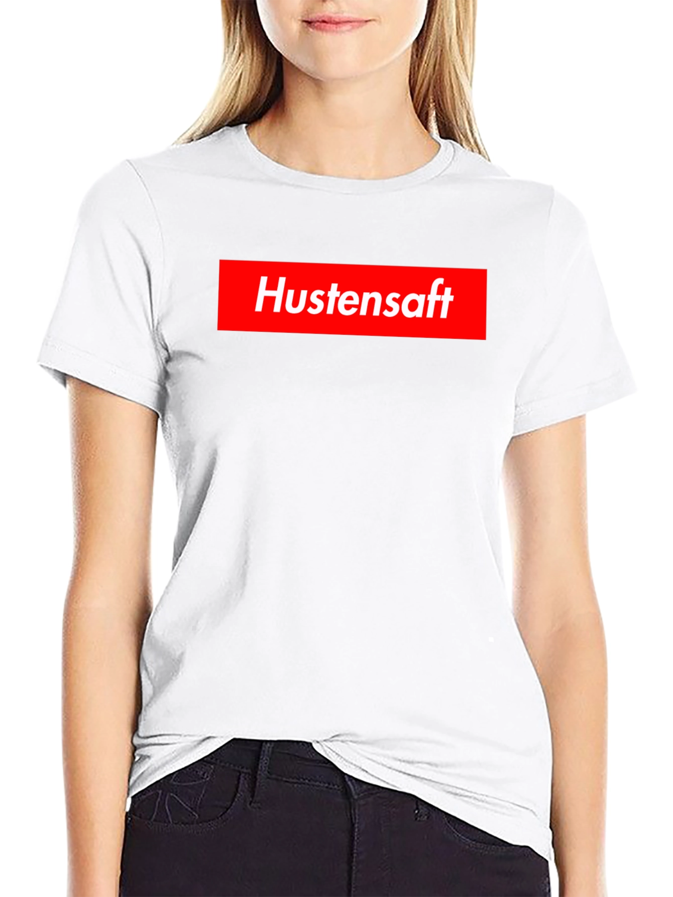 Hustensaft Black T-Shirt - Novelty Graphic Tee