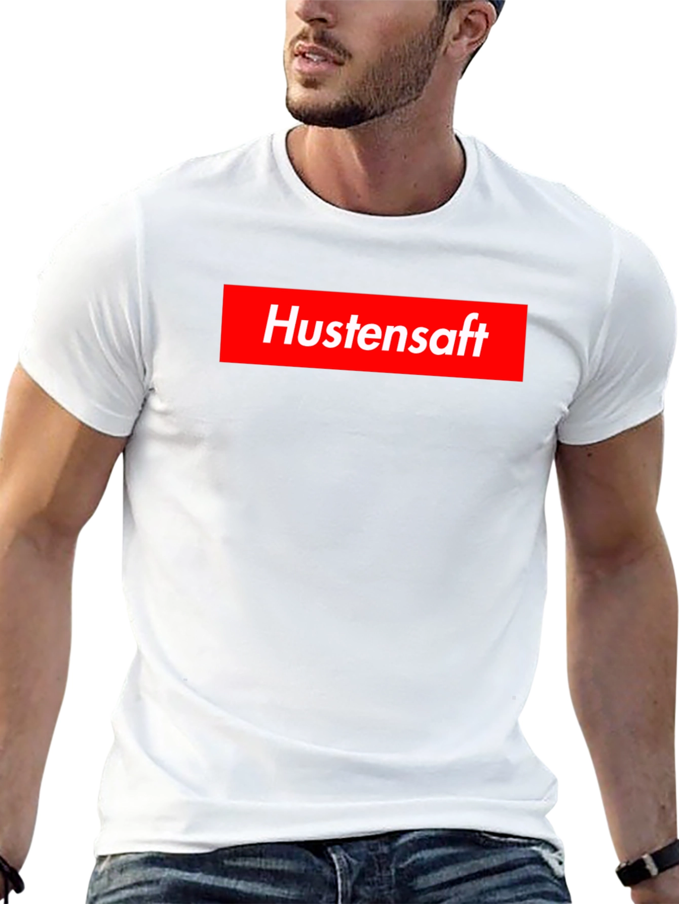 Hustensaft Black T-Shirt - Novelty Graphic Tee