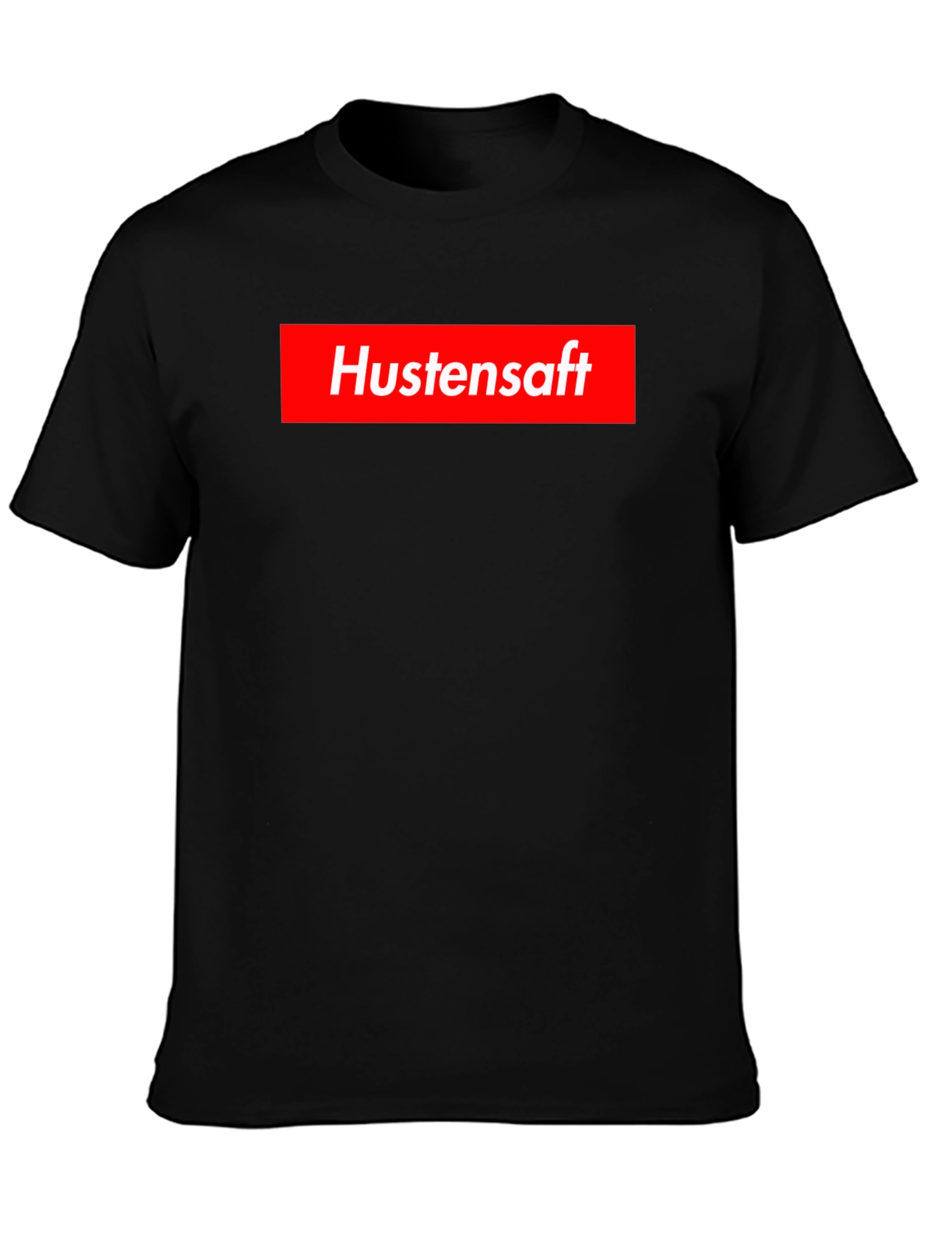 Hustensaft Black T-Shirt - Novelty Graphic Tee