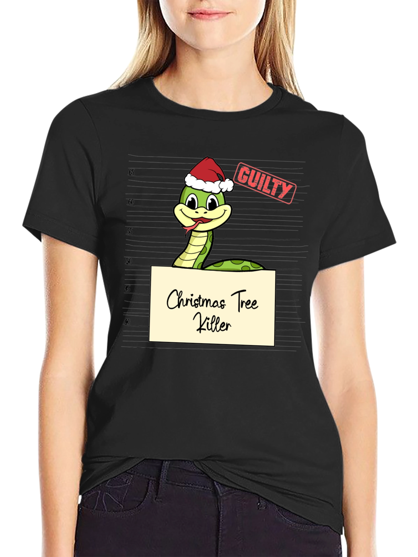 Christmas Tree Killer Snake T-Shirt