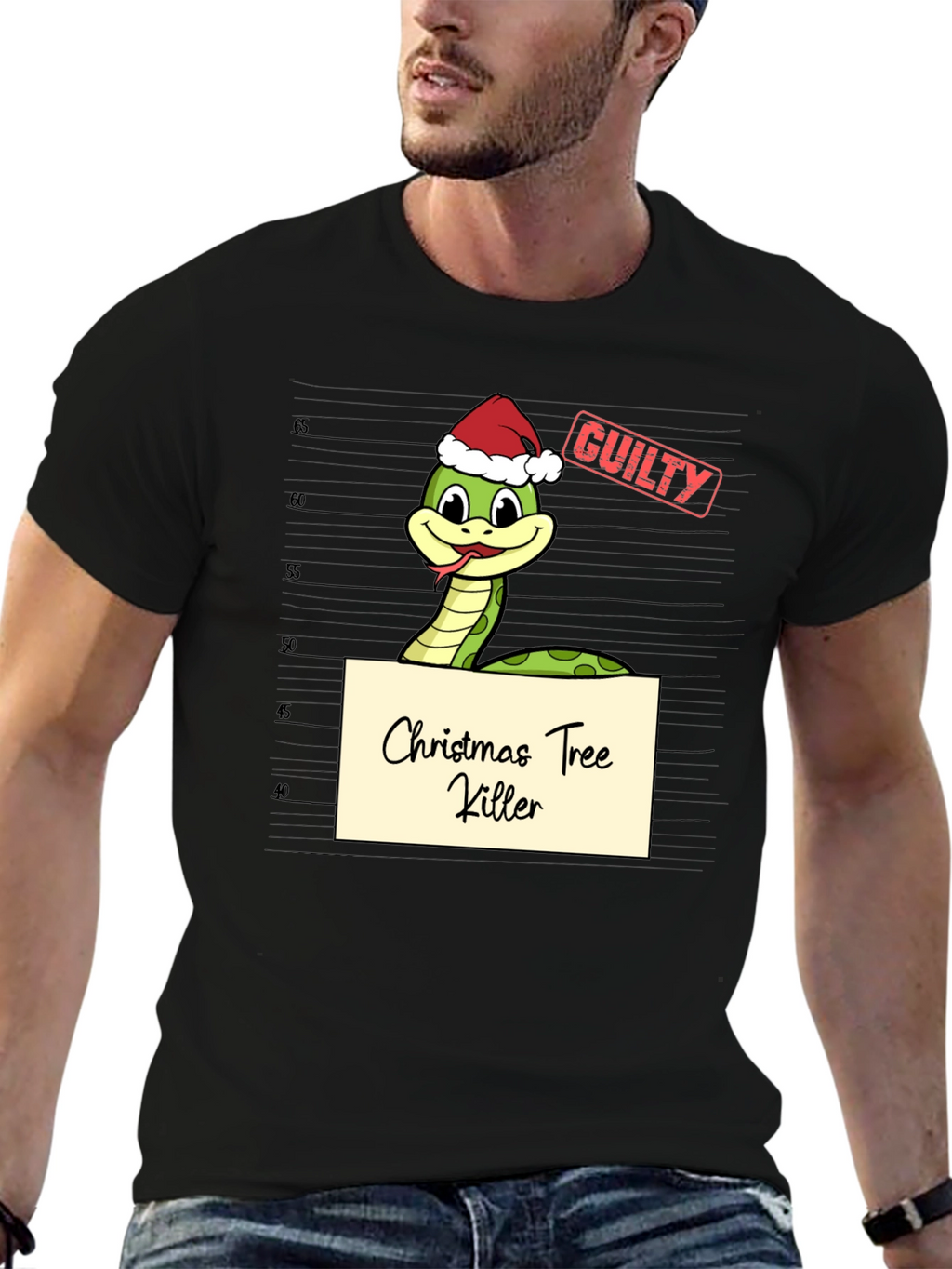 Christmas Tree Killer Snake T-Shirt
