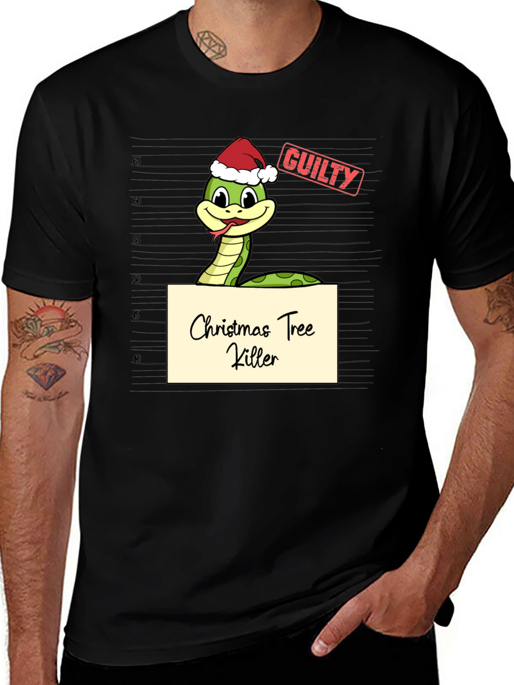 Christmas Tree Killer Snake T-Shirt