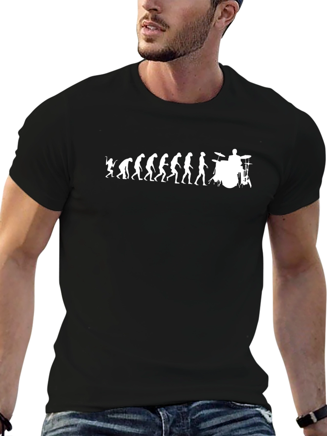 Evolution of Drumming T-Shirt