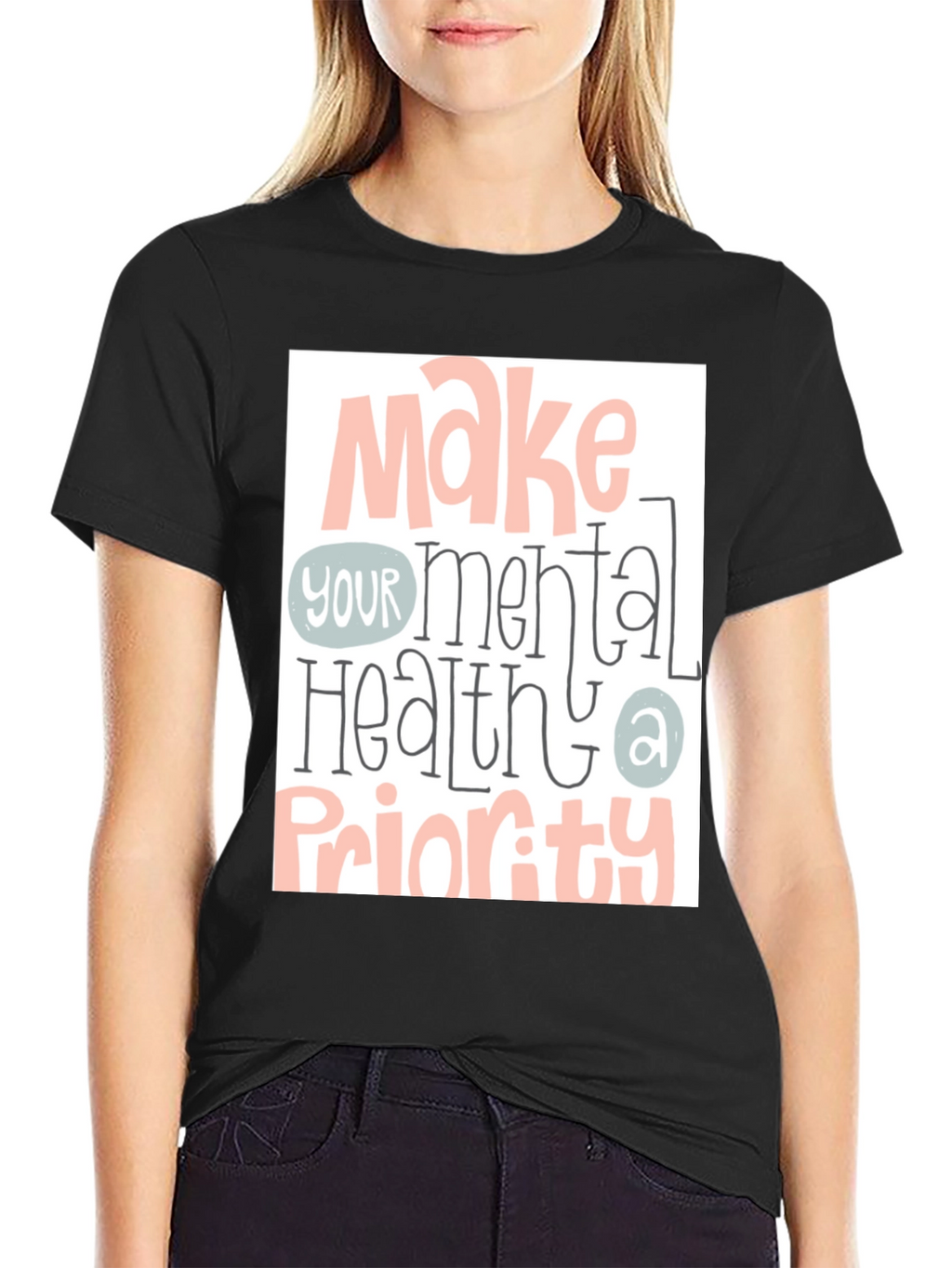 Mental Health Priority Graphic Tee