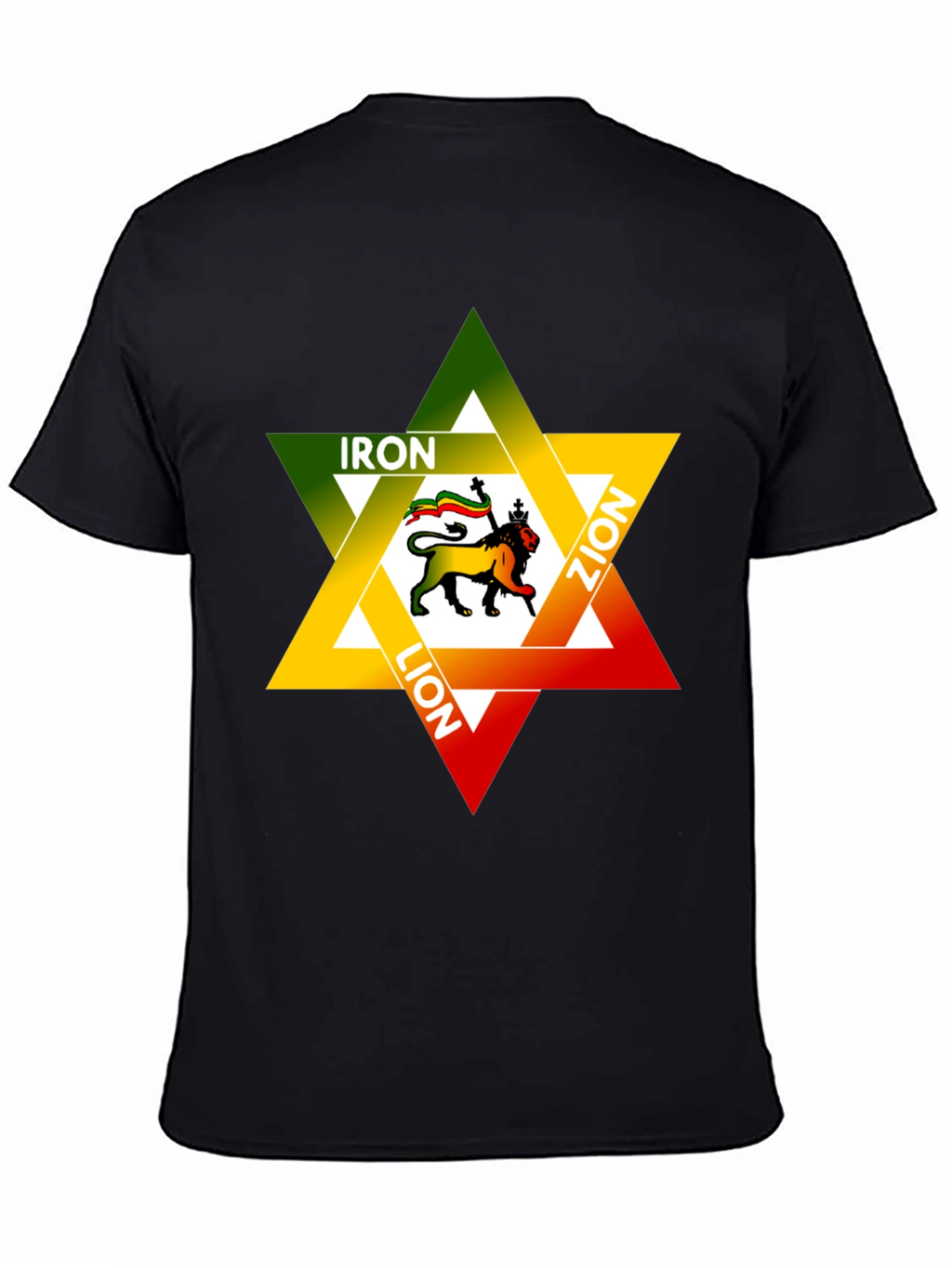 Iron Lion Zion Graphic Tee - Reggae Star Design