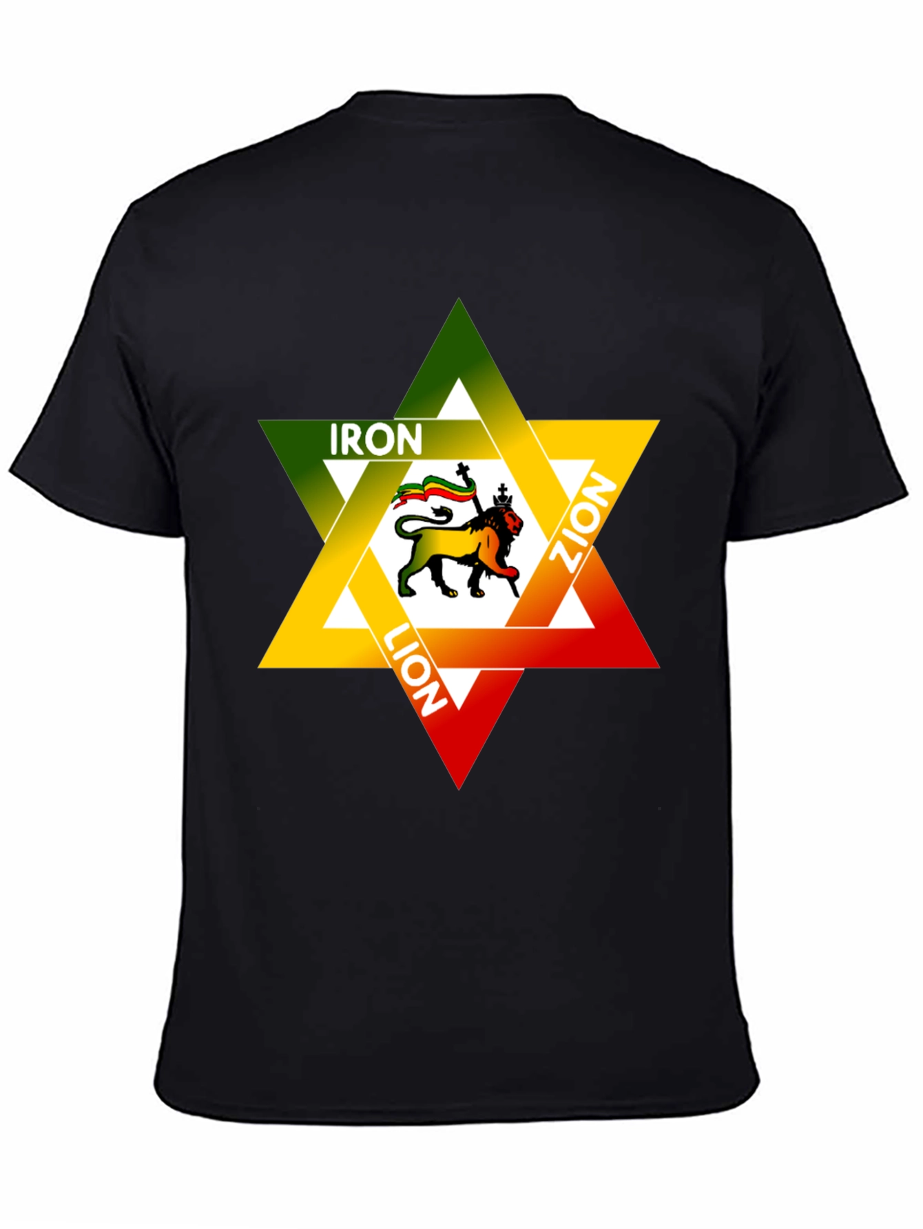 Iron Lion Zion Graphic Tee - Reggae Star Design
