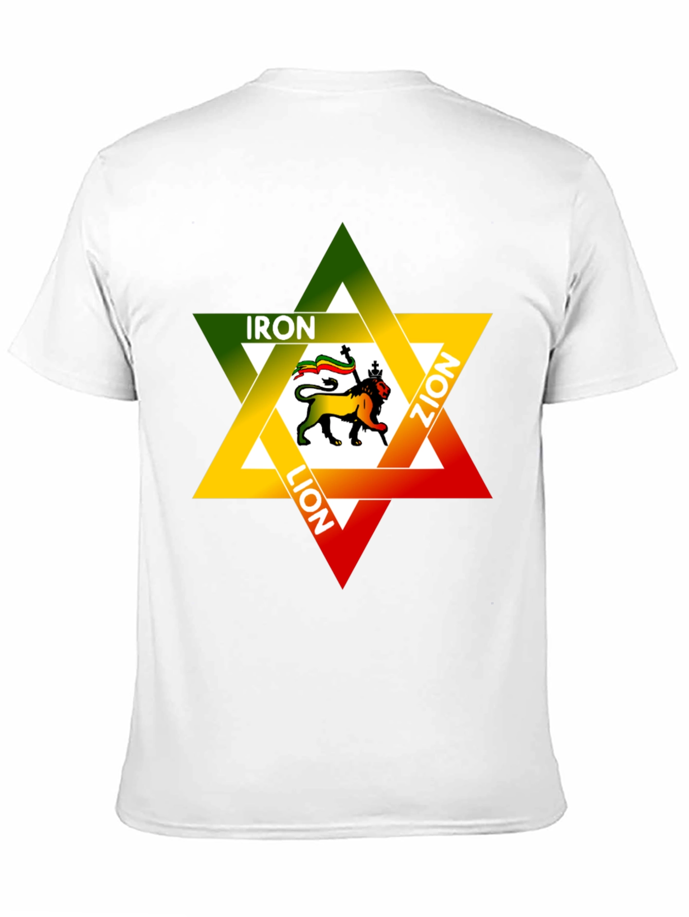 Iron Lion Zion Graphic Tee - Reggae Star Design