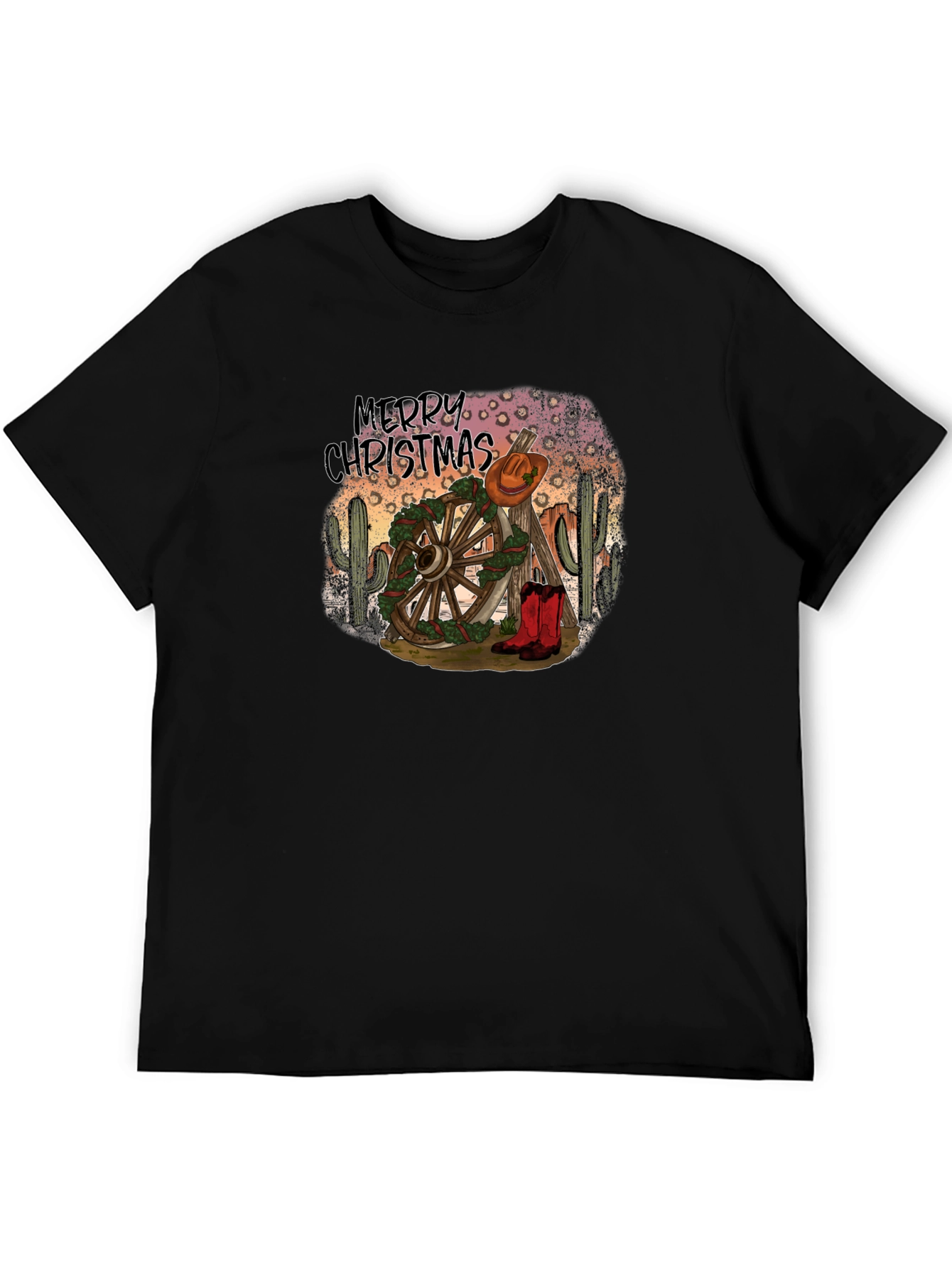 Western Merry Christmas T-Shirt