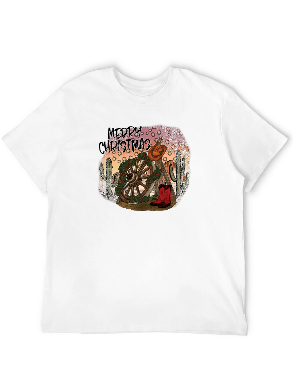 Western Merry Christmas T-Shirt