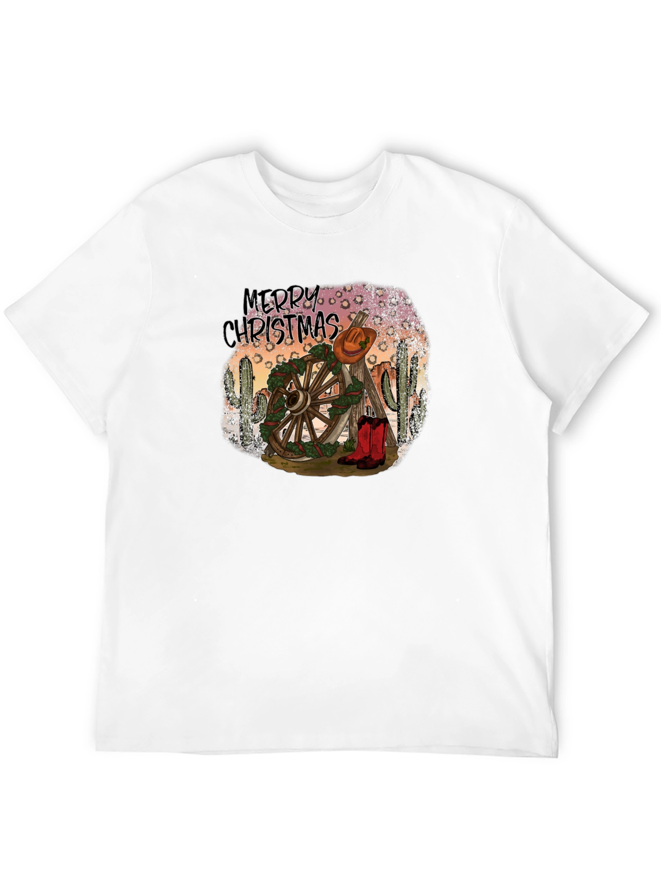 Western Merry Christmas T-Shirt