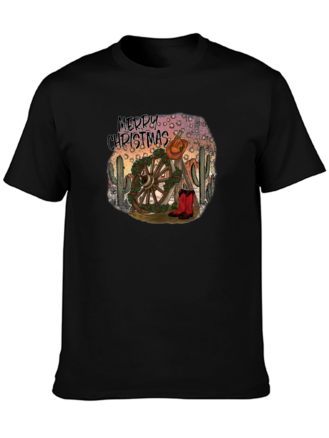 Western Merry Christmas T-Shirt