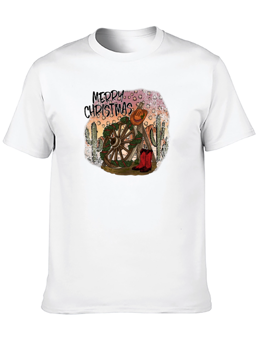 Western Merry Christmas T-Shirt