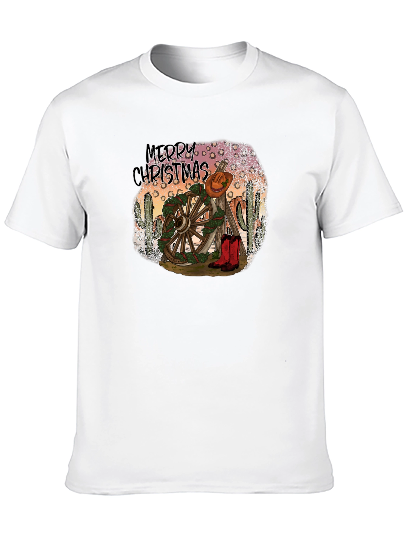 Western Merry Christmas T-Shirt