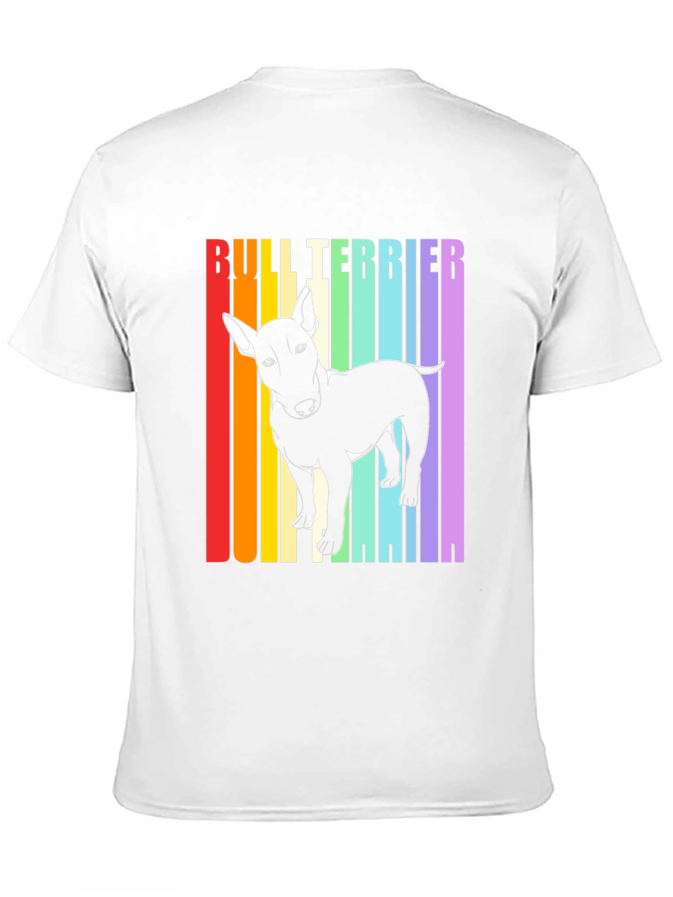 Bull Terrier Rainbow T-Shirt