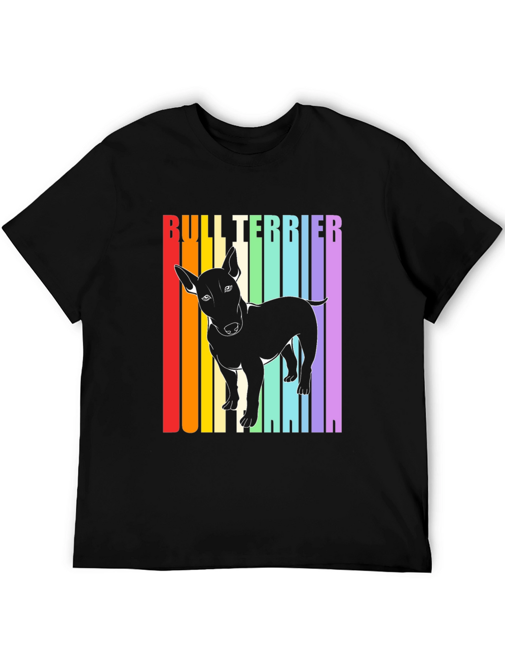 Bull Terrier Rainbow T-Shirt
