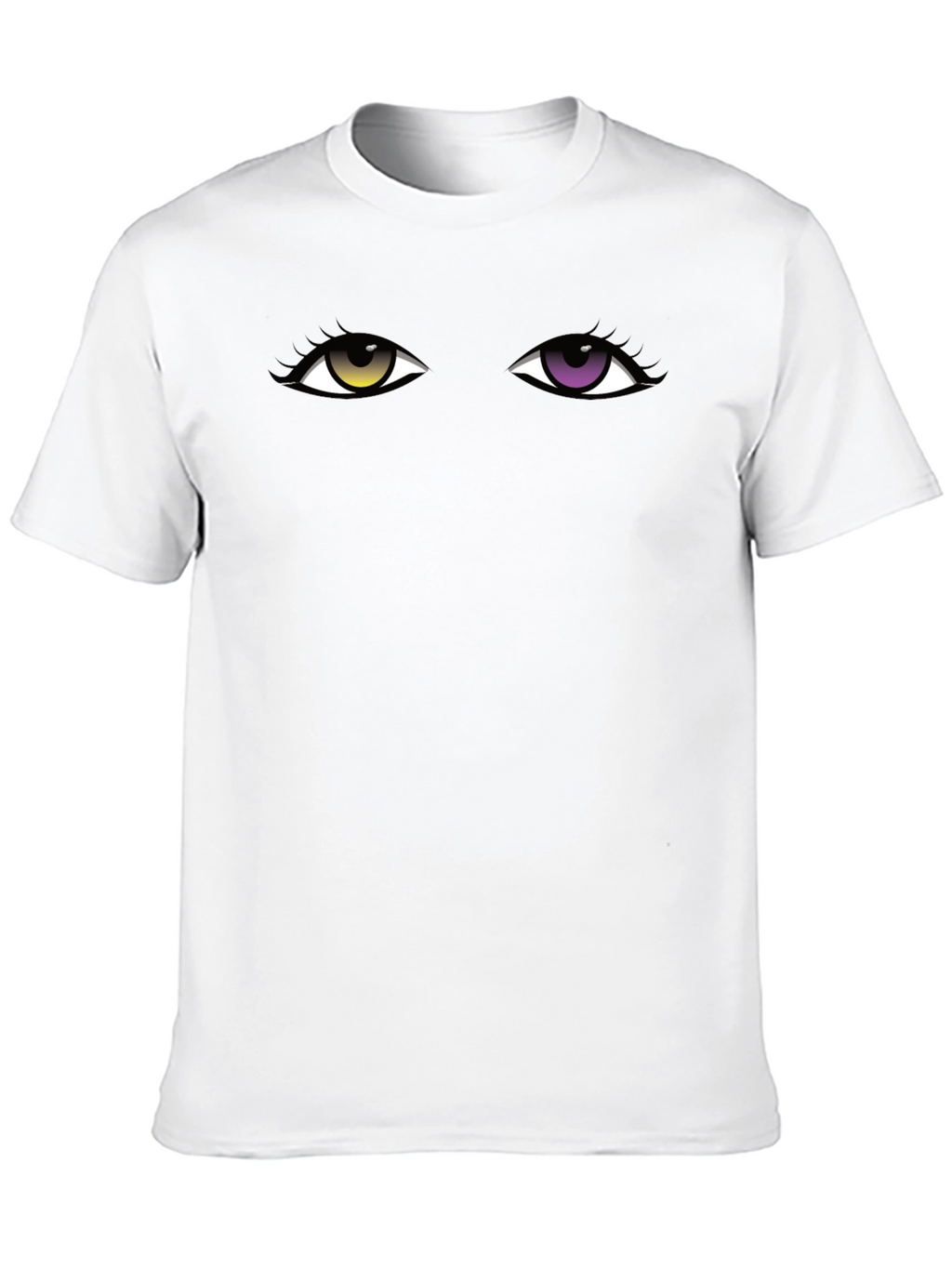 Heterochromia Eyes T-Shirt - Unique Graphic Tee