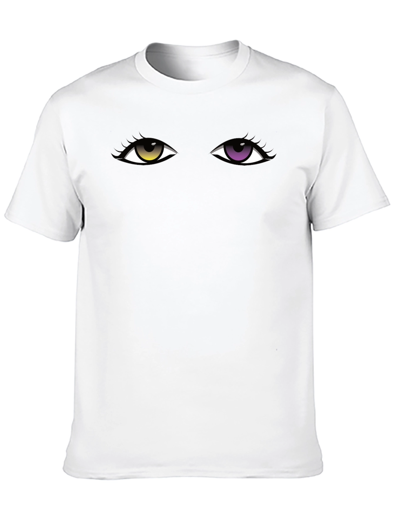 Heterochromia Eyes T-Shirt - Unique Graphic Tee