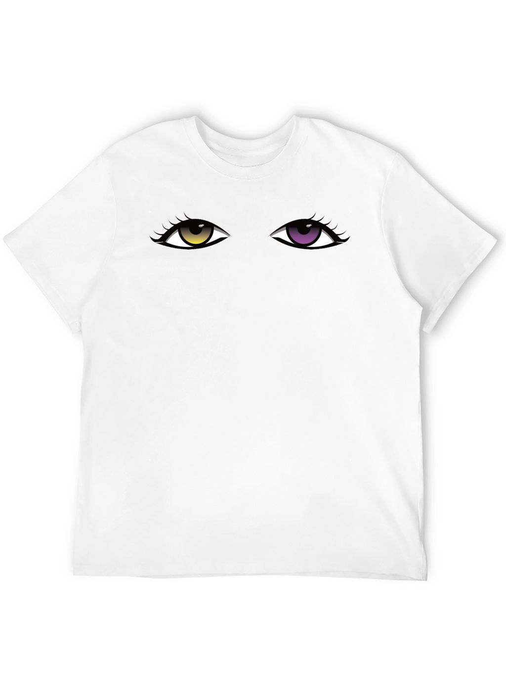 Heterochromia Eyes T-Shirt - Unique Graphic Tee
