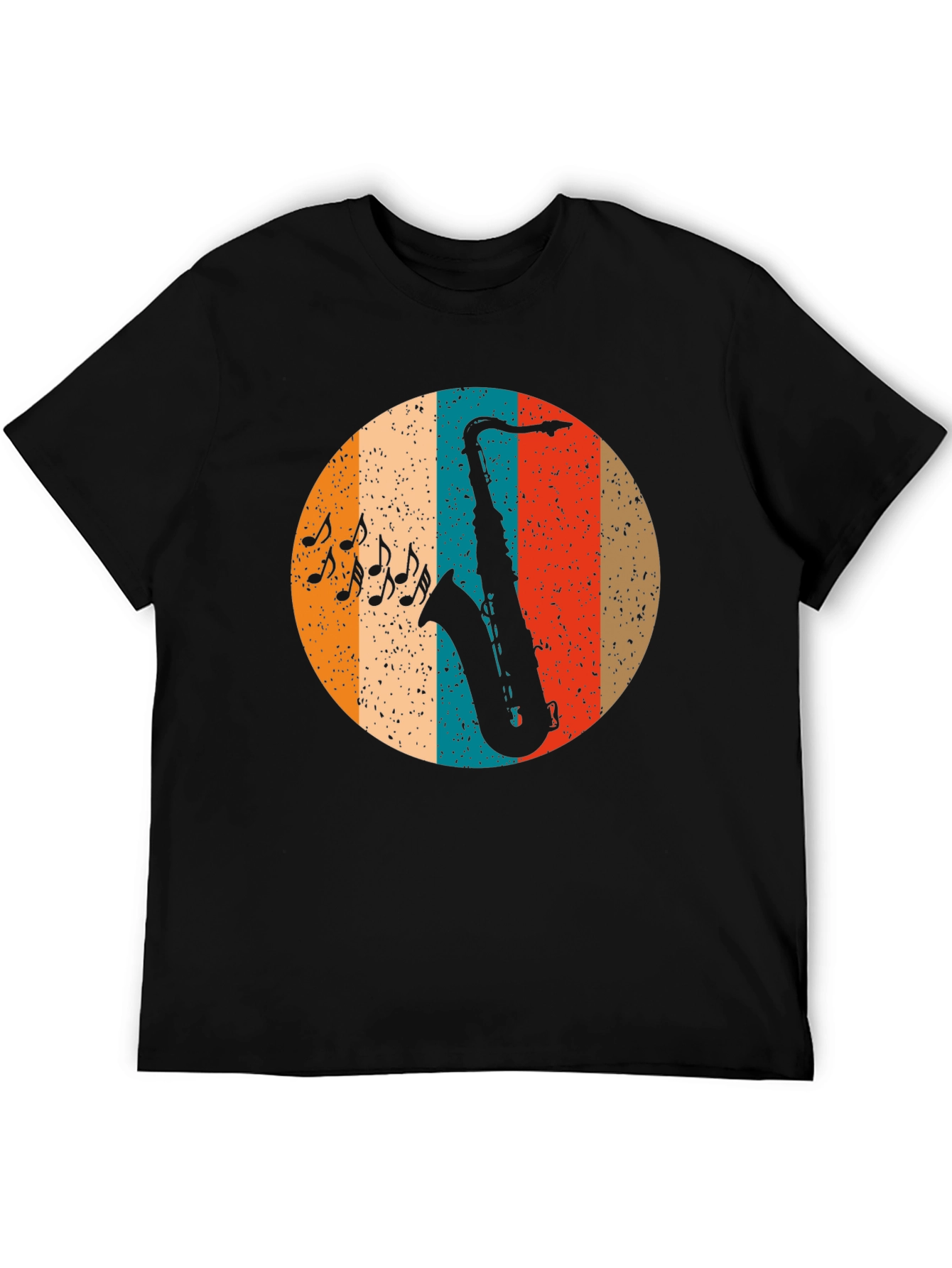 Retro Saxophone Music T-Shirt