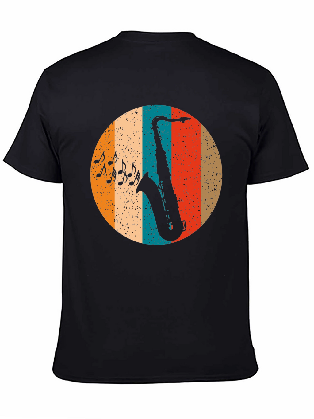Retro Saxophone Music T-Shirt