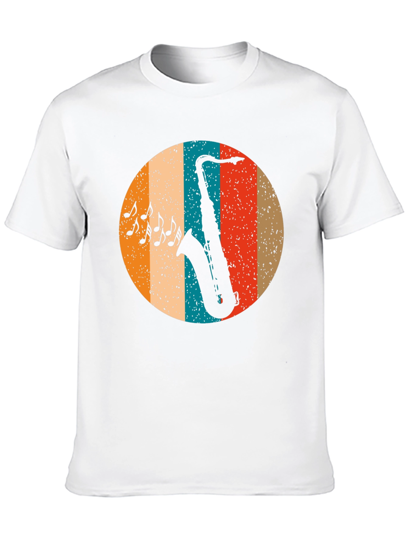 Retro Saxophone Music T-Shirt