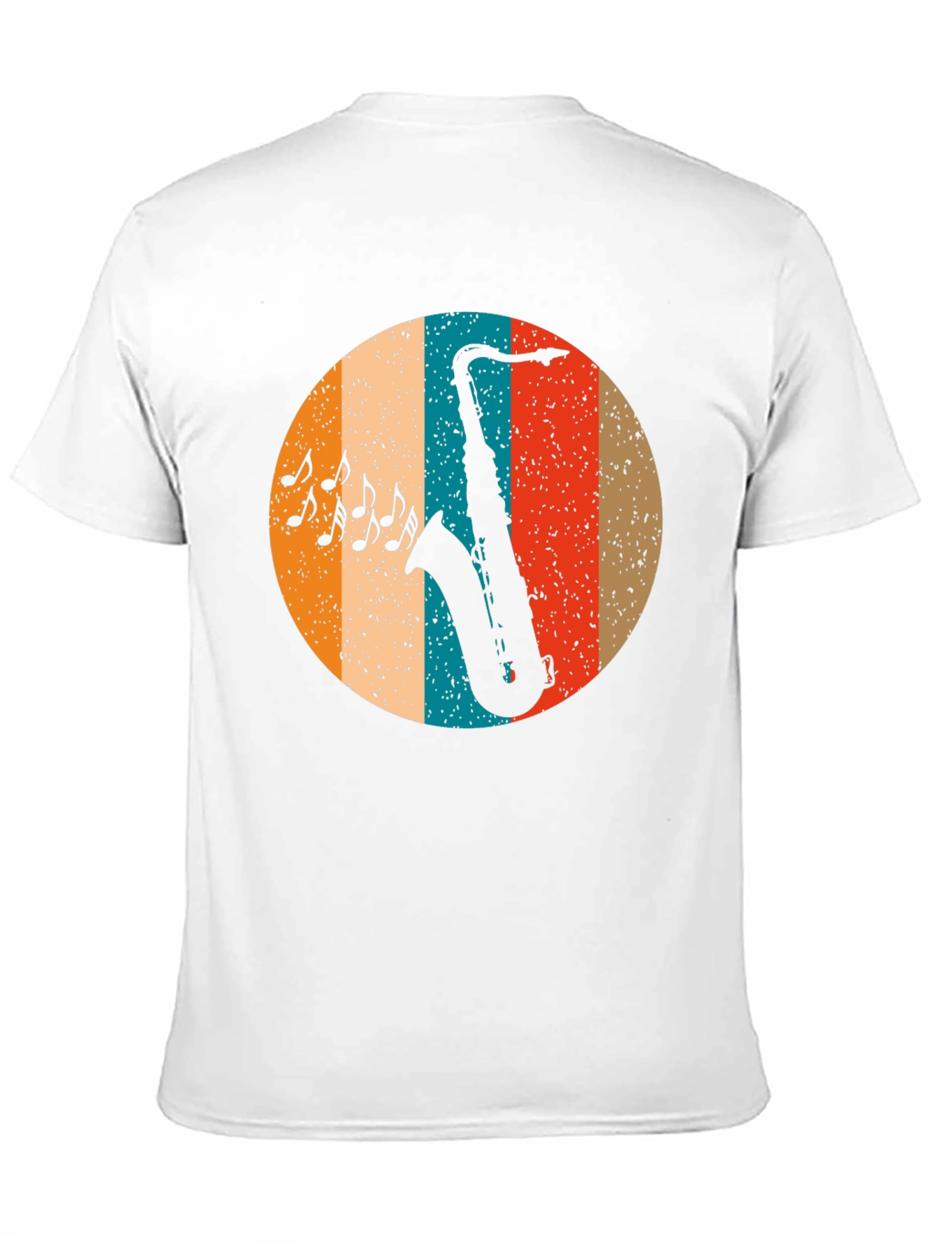 Retro Saxophone Music T-Shirt
