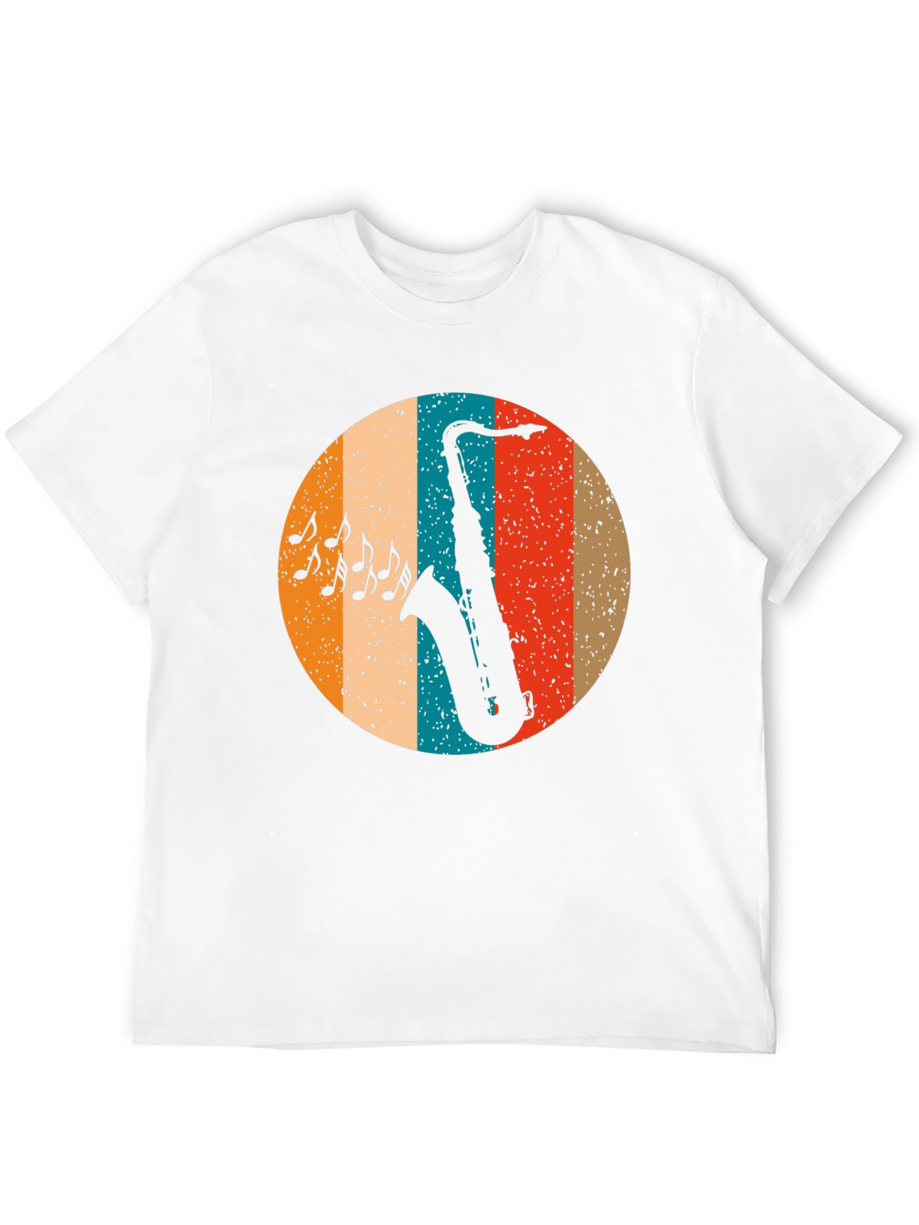 Retro Saxophone Music T-Shirt