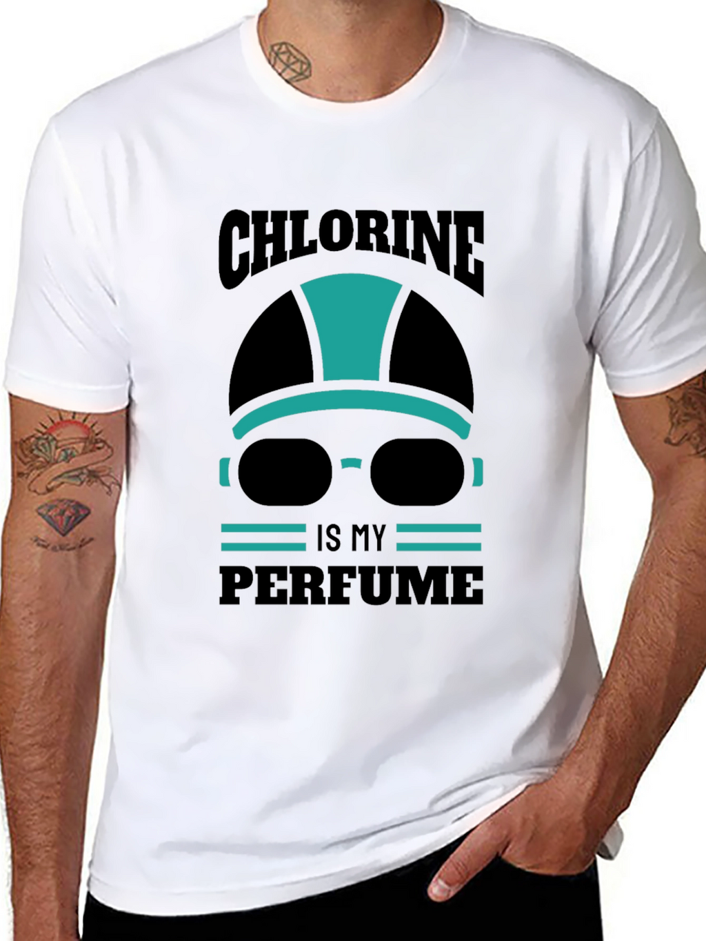 Chlorine is My Perfume Graphic T-Shirt