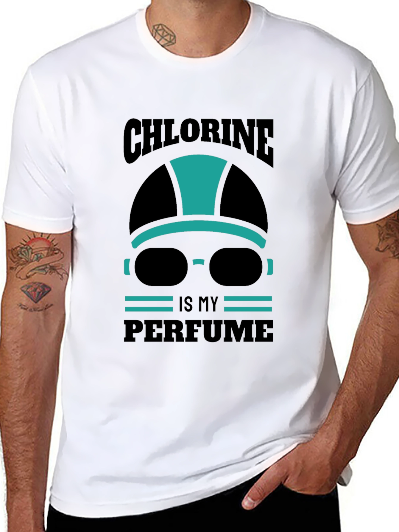 Chlorine is My Perfume Graphic T-Shirt