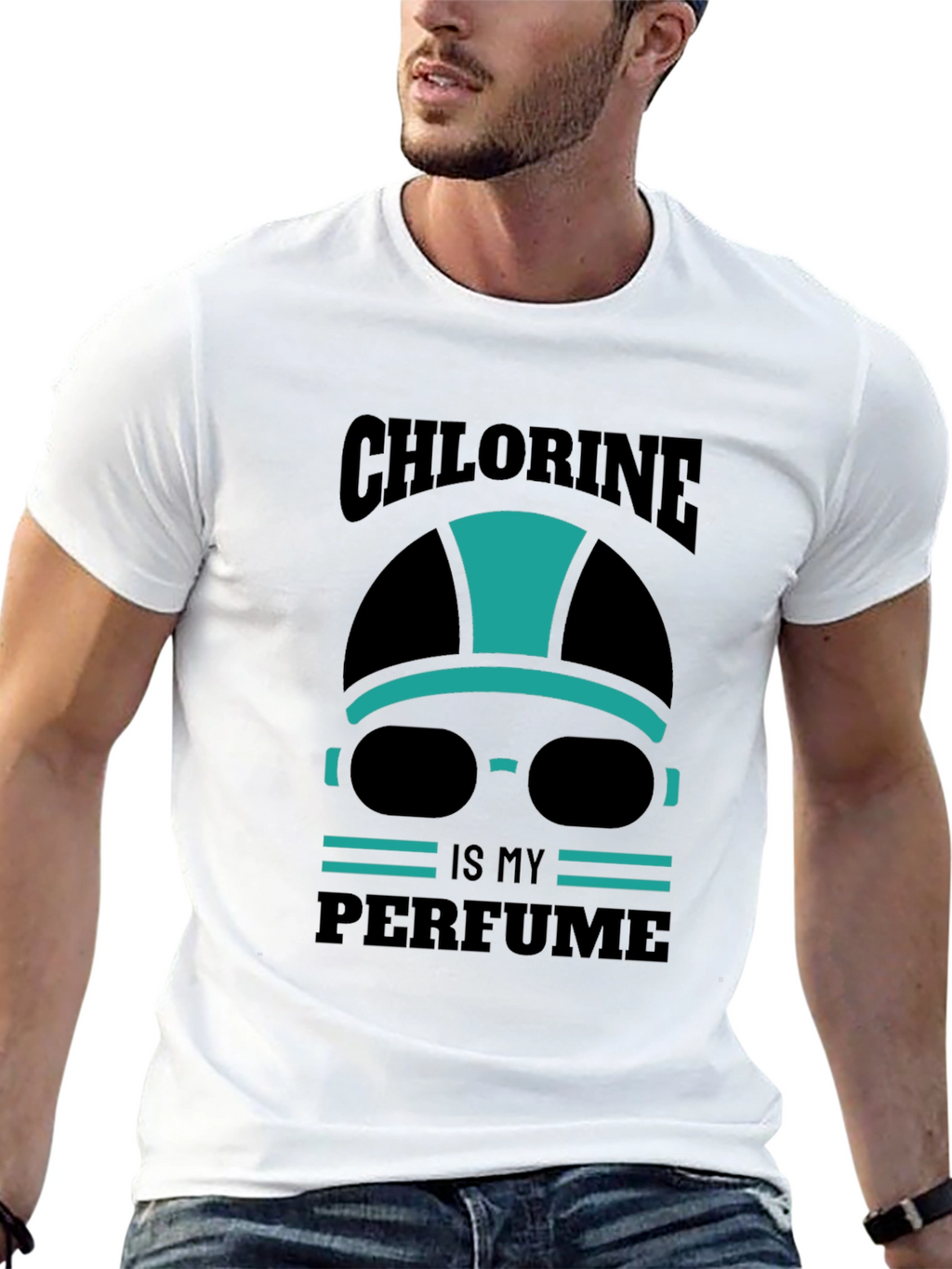 Chlorine is My Perfume Graphic T-Shirt