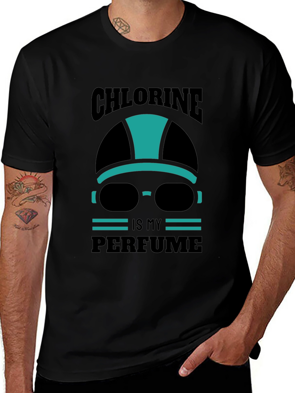 Chlorine is My Perfume Graphic T-Shirt