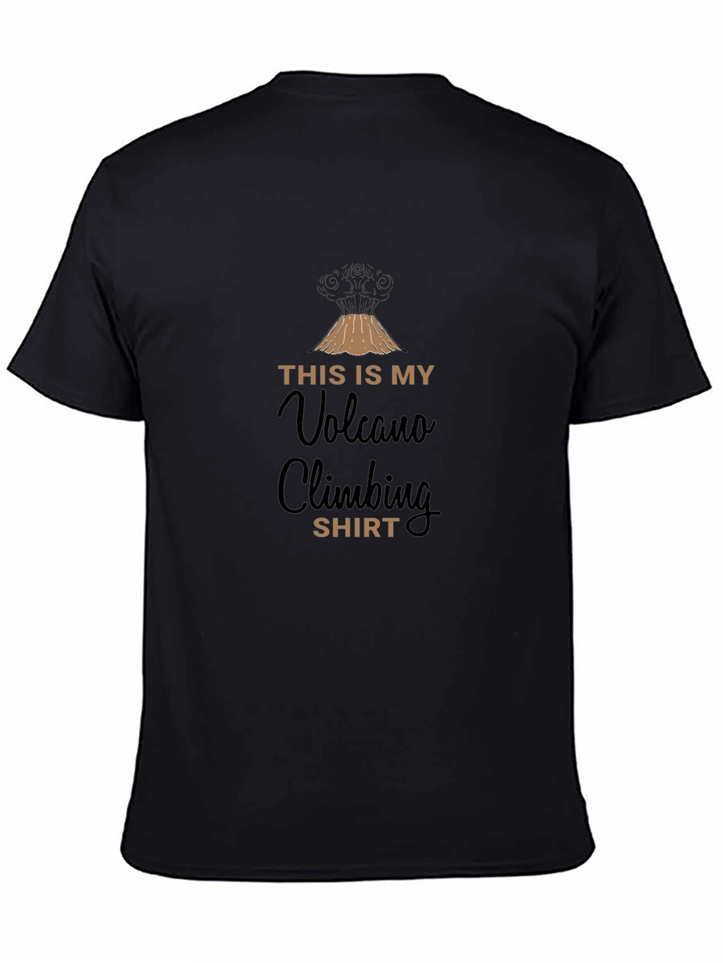 Volcano Climbing Shirt - Funny Graphic Tee