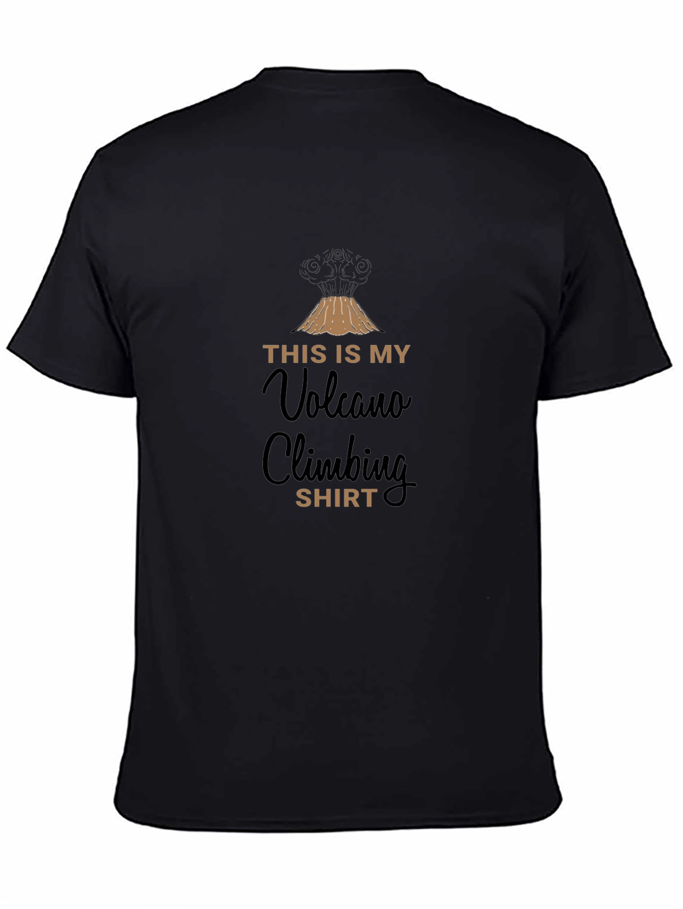 Volcano Climbing Shirt - Funny Graphic Tee