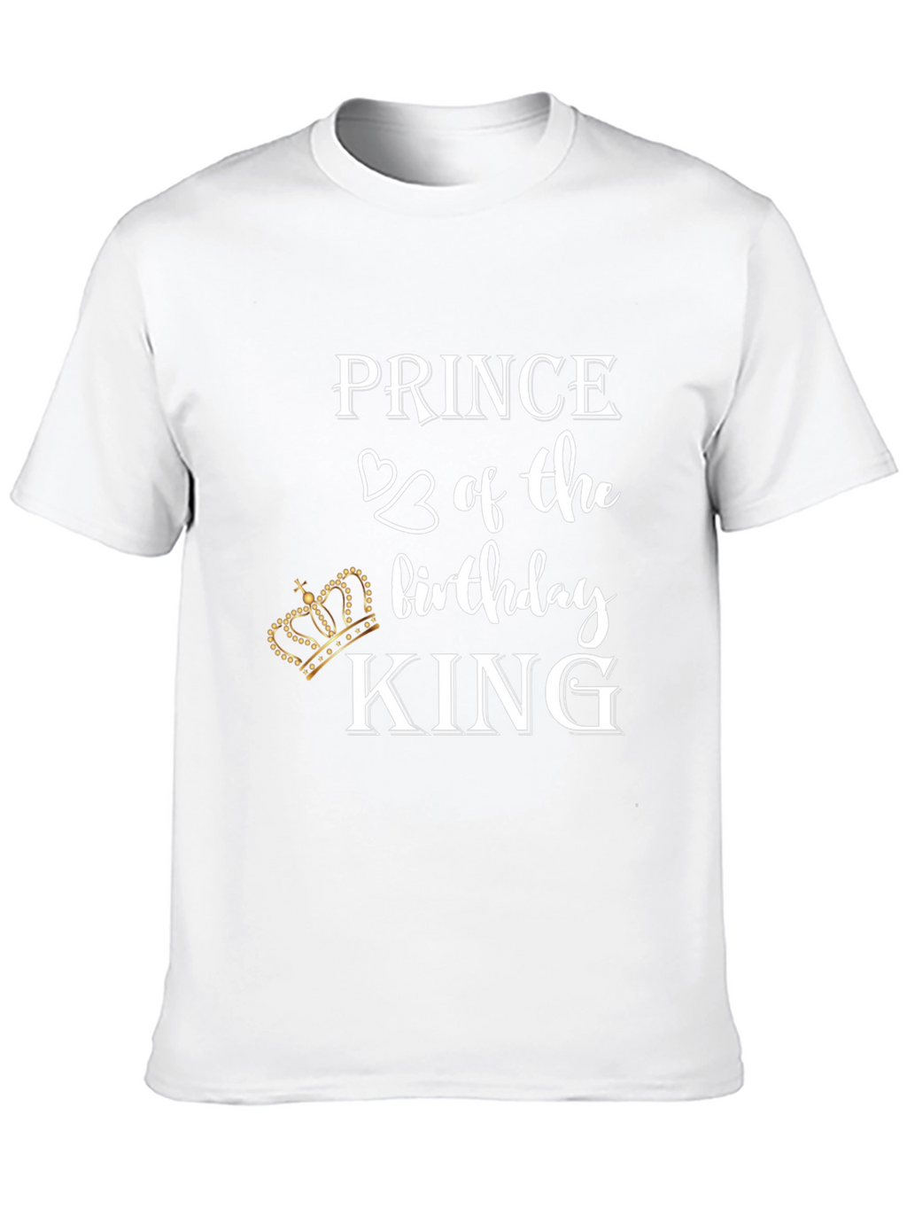Prince Birthday King Graphic Tee