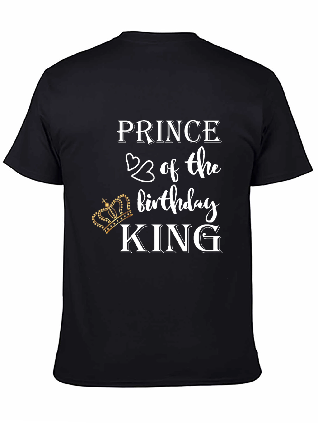 Prince Birthday King Graphic Tee
