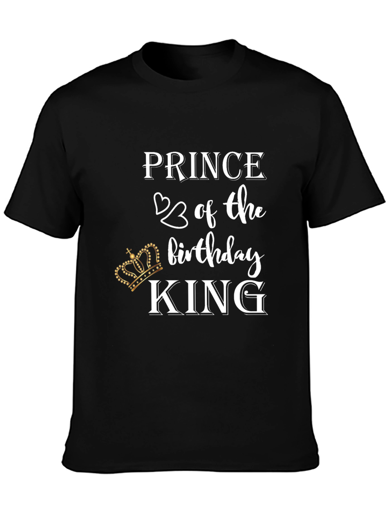 Prince Birthday King Graphic Tee