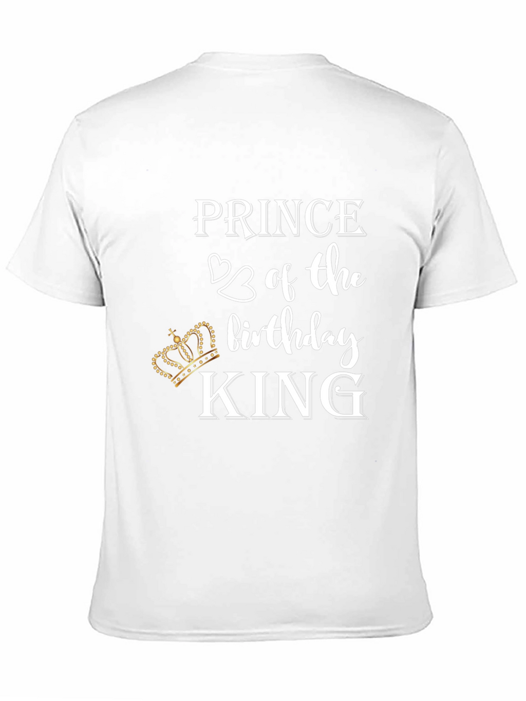 Prince Birthday King Graphic Tee