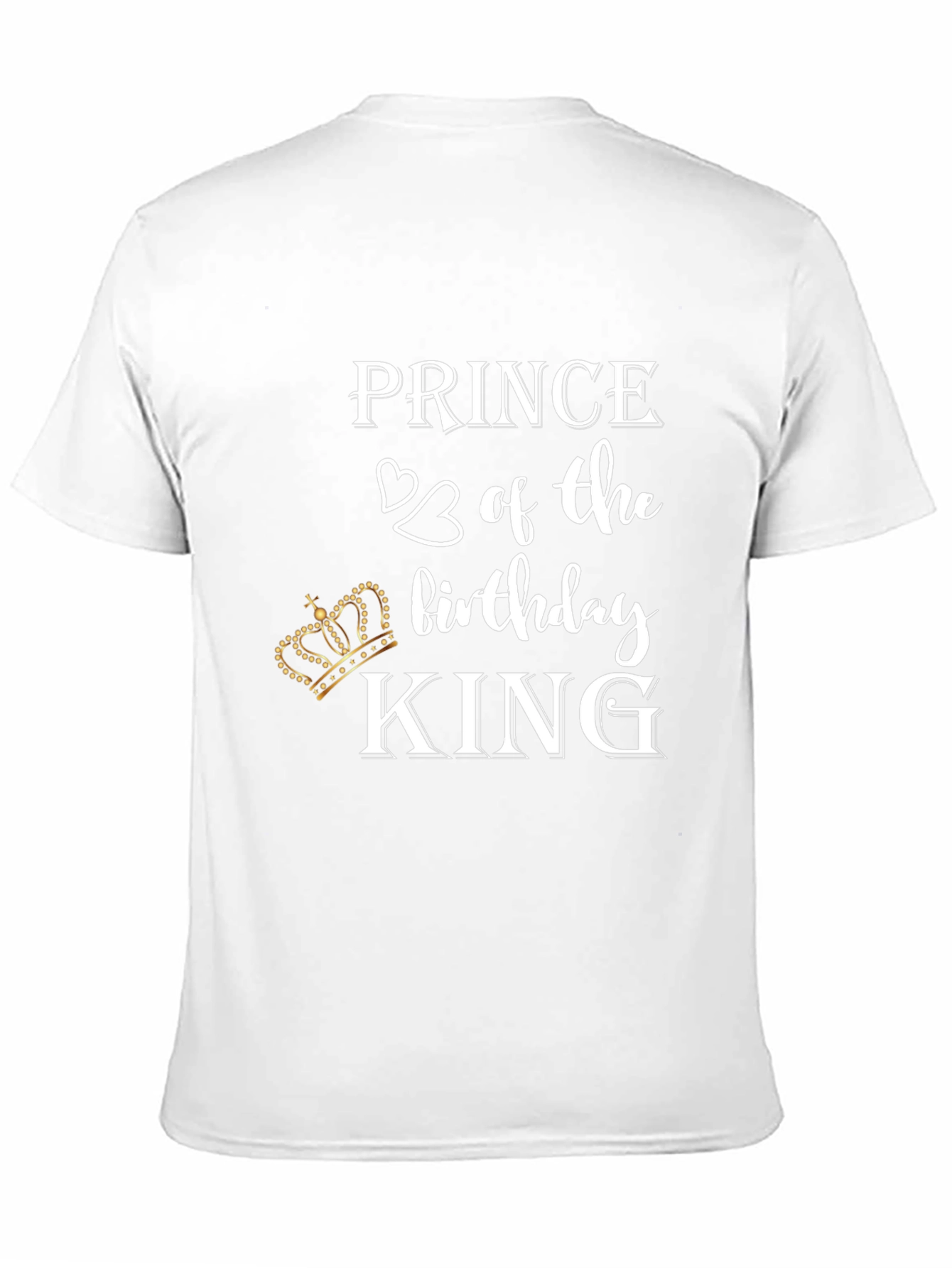 Prince Birthday King Graphic Tee