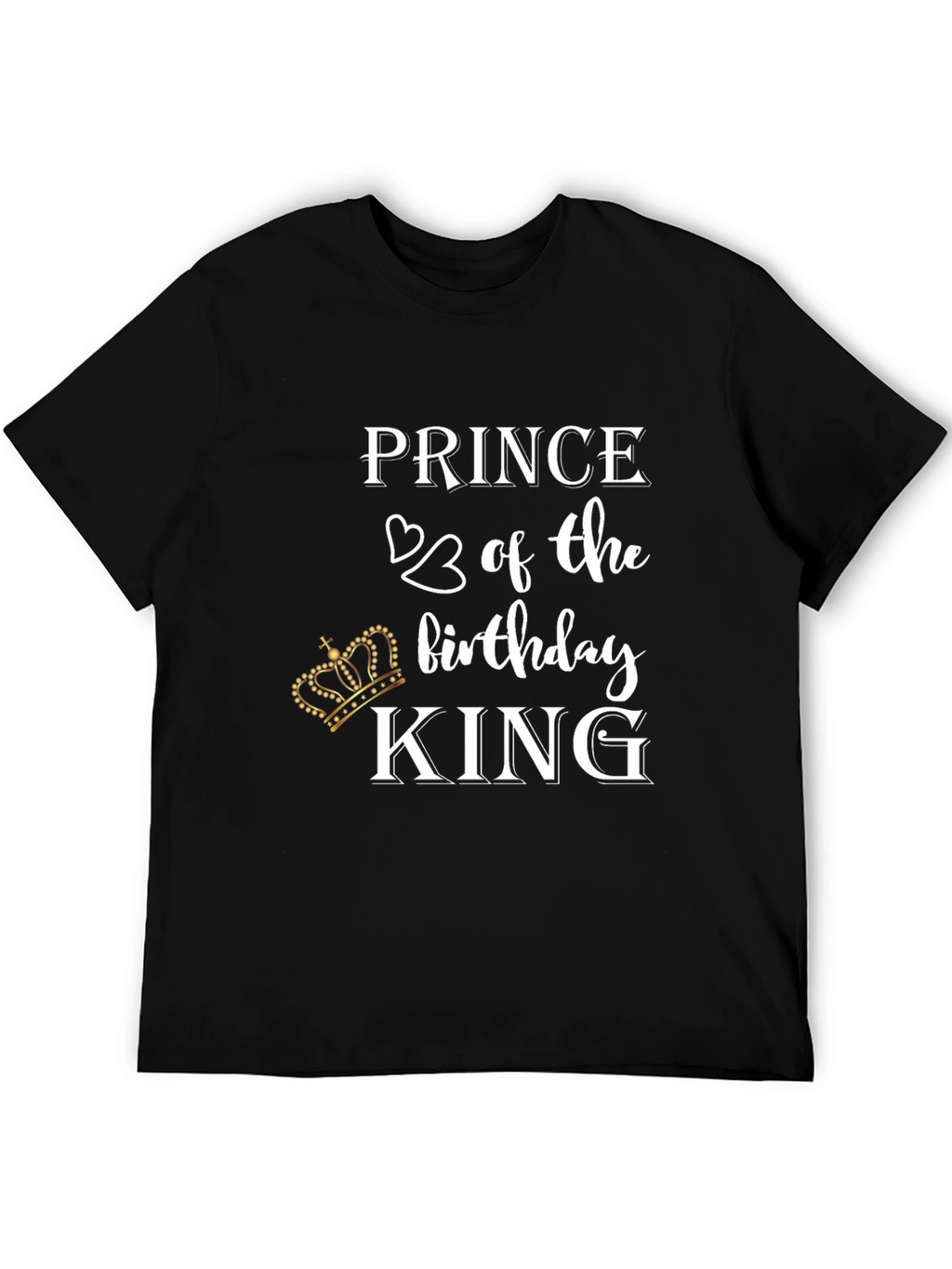 Prince Birthday King Graphic Tee