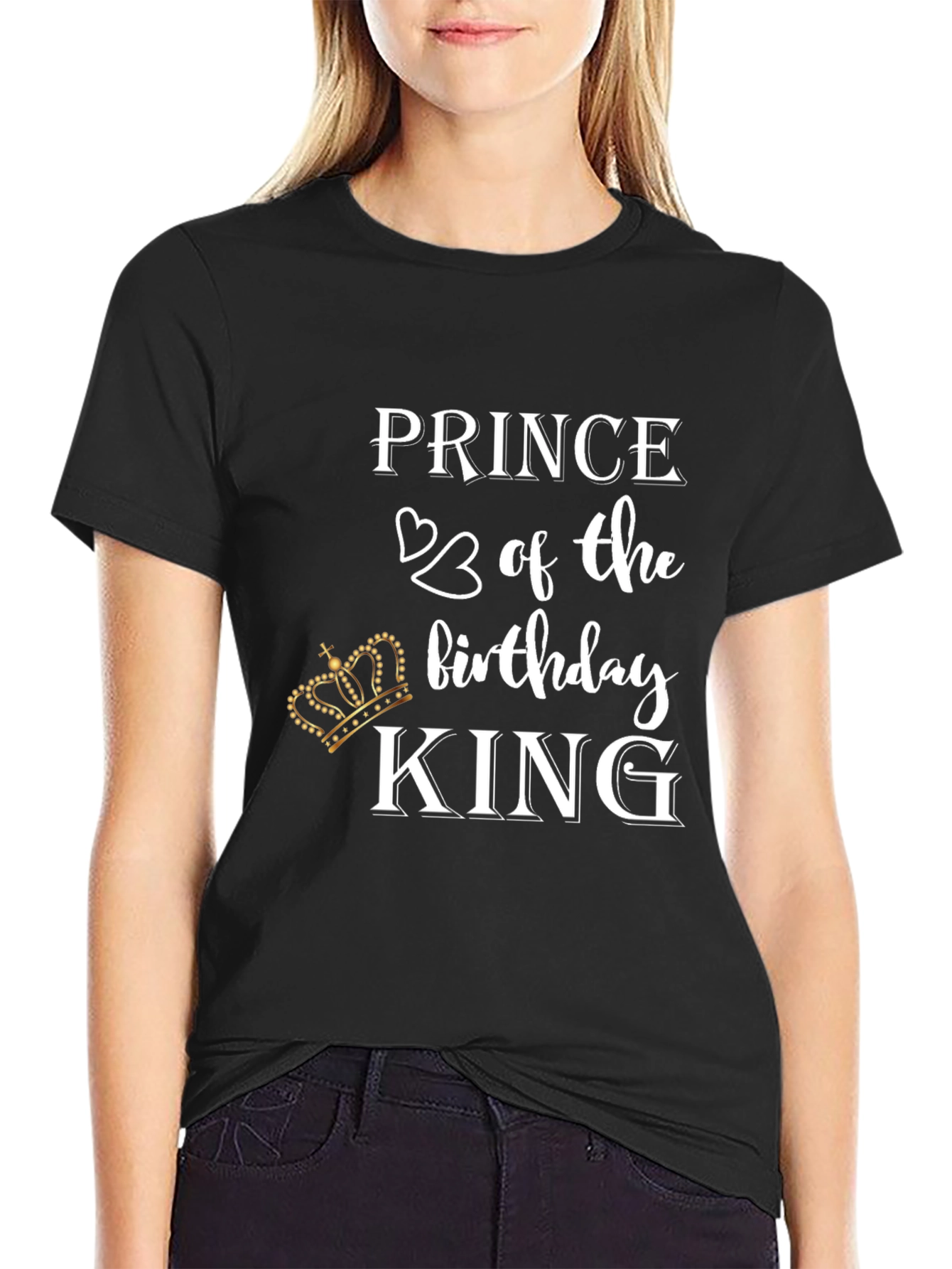 Prince Birthday King Graphic Tee