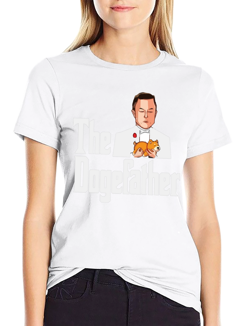 The Dogefather T-Shirt - Crypto Meme Tee