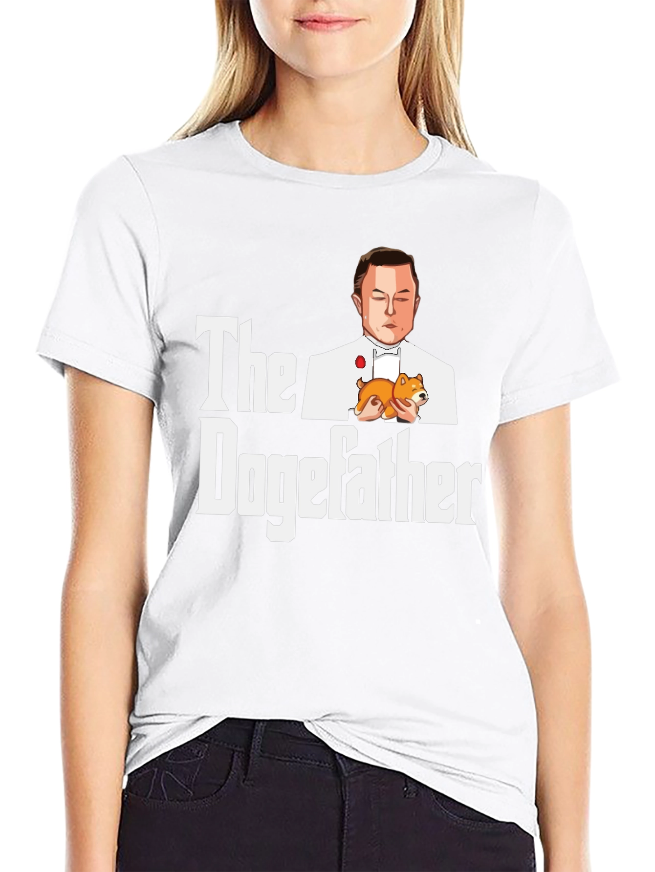 The Dogefather T-Shirt - Crypto Meme Tee